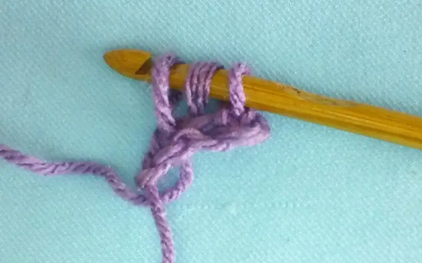 Double Crochet Foundation Stitches