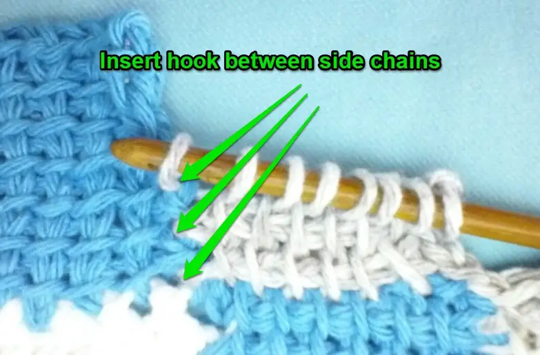 Crochet Entrelac Technique Basics