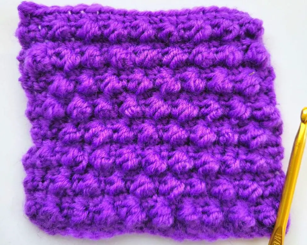Pebble Crochet Stitch Photo Tutorial – Simple Step-by-Step Guide